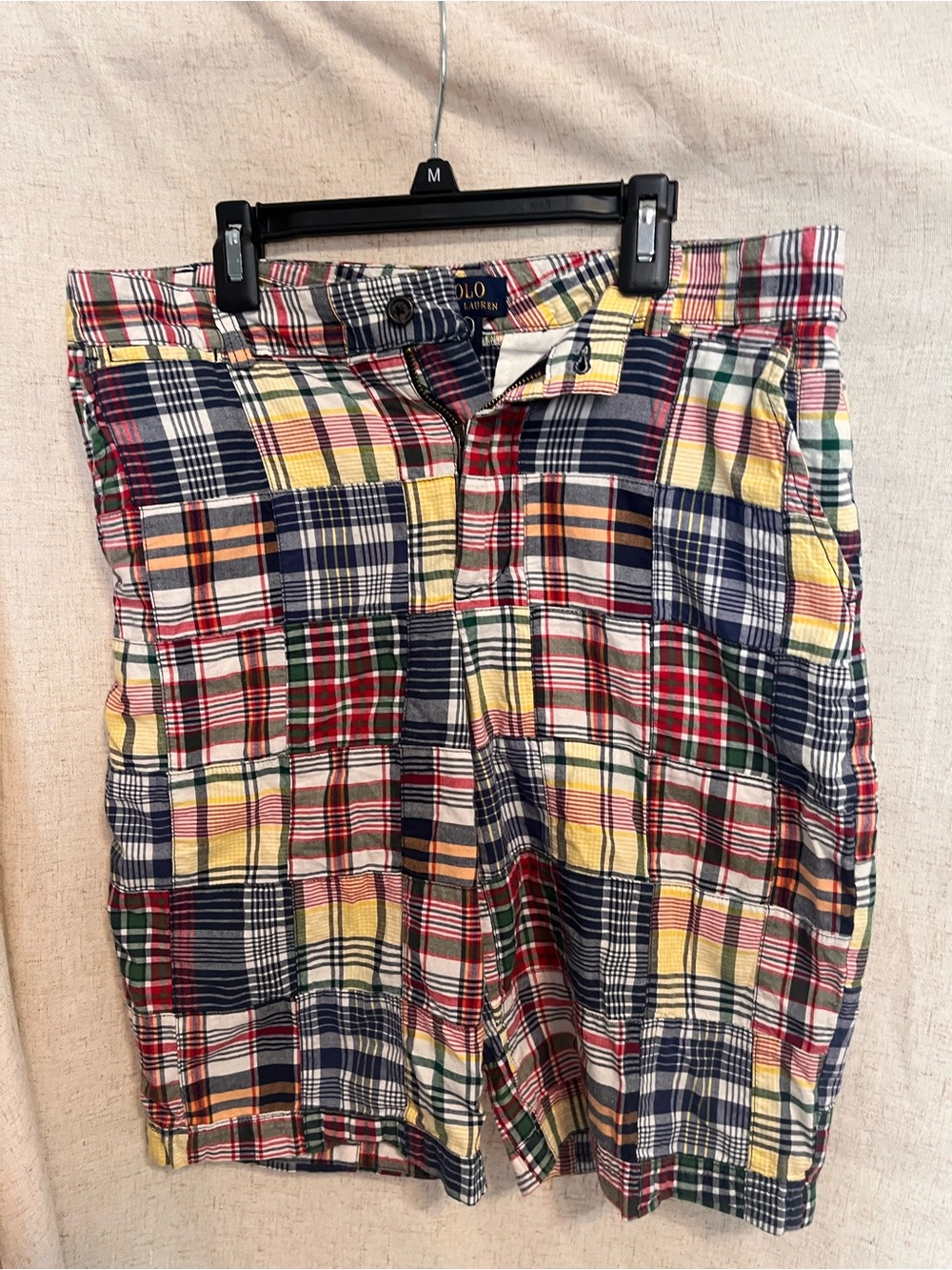 Polo by Ralph Lauren Multicolor Patchwork Madras boys Shorts